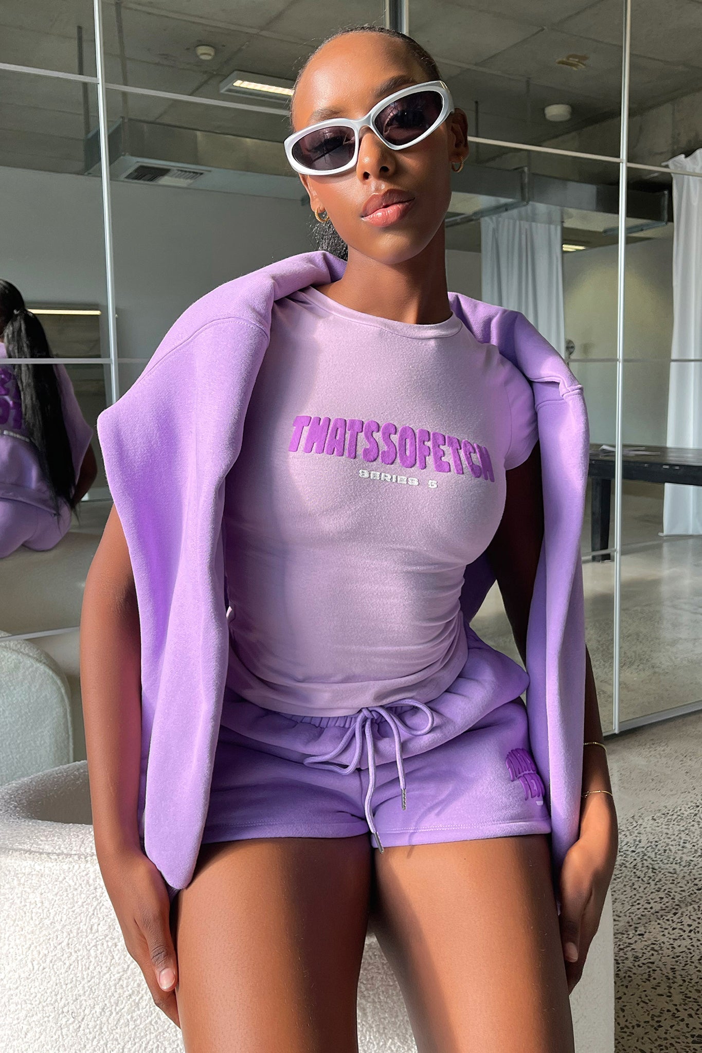 Series 5 Tee - Lilac