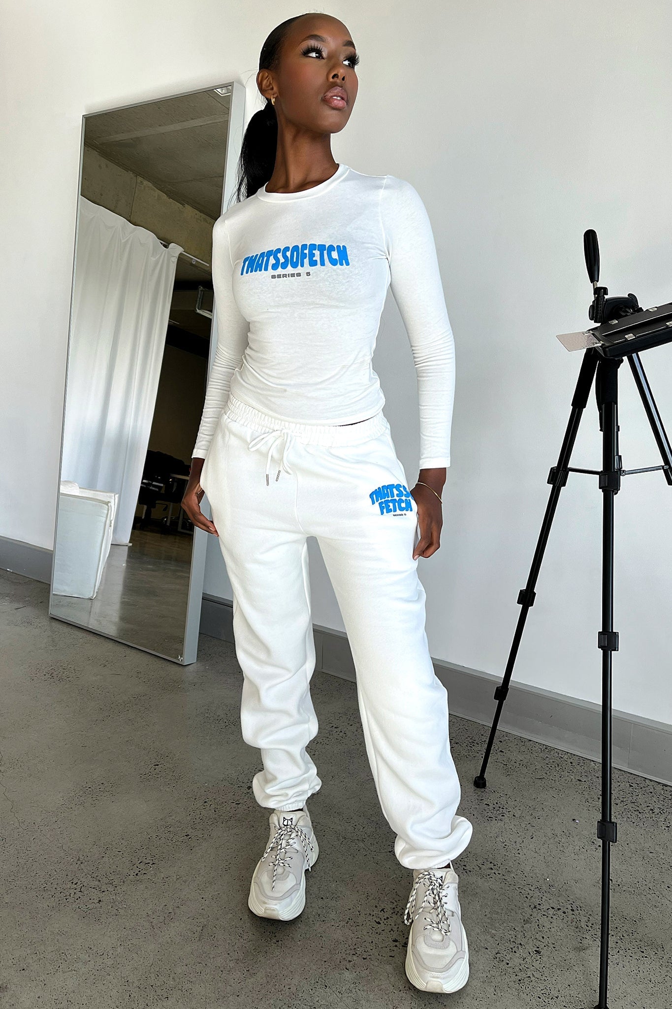 Series 5 Long Sleeve Tee - White