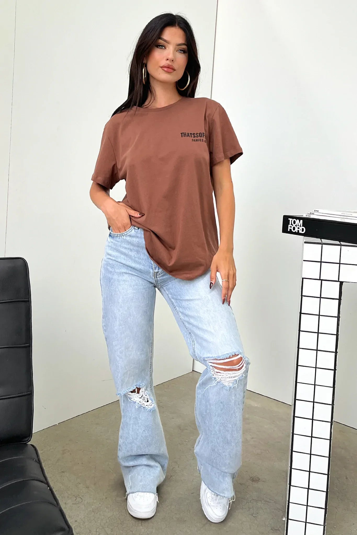 Series 6 Tee - Brown