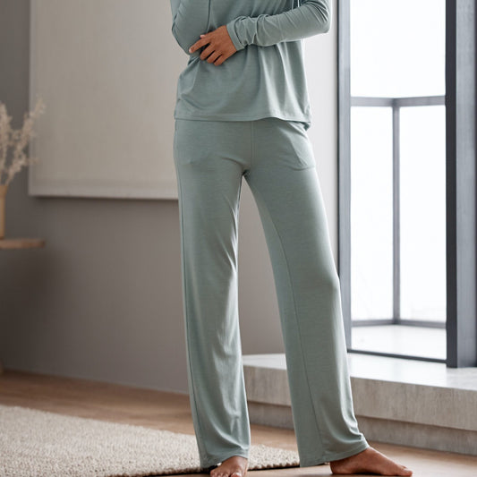 Sijo Eucalyptus Classic Pants Eucalyptus Loungewear Sijo