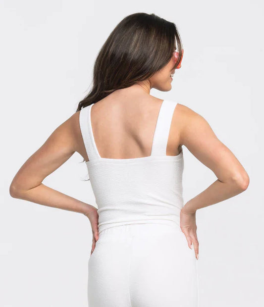 Textured Knit Brami • Fresh Linen