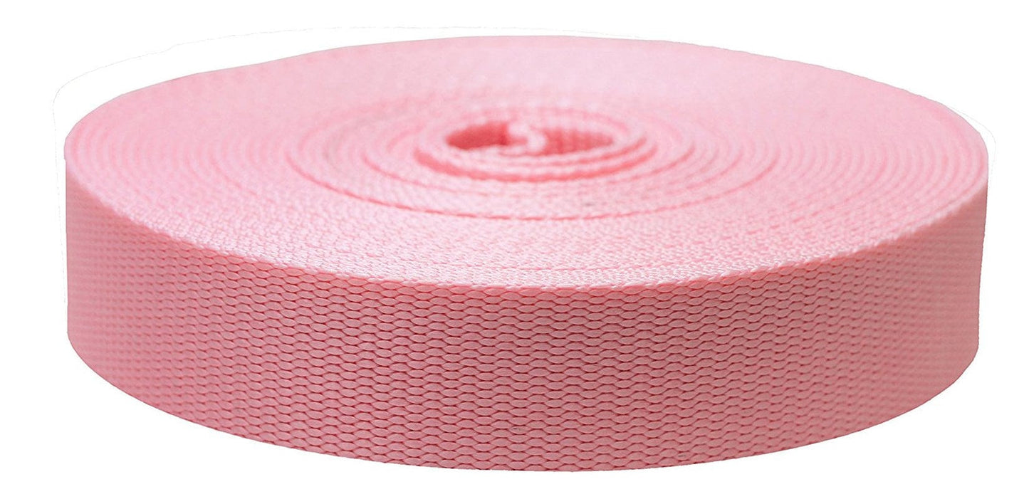 Strapworks 2 Inch X 10 Yard Flat Nylon Webbing Strap, Khaki