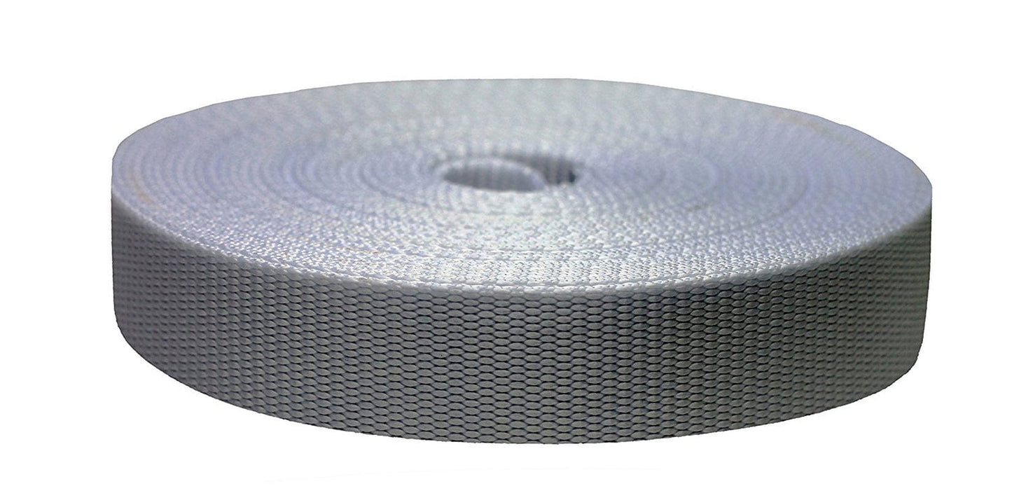 Strapworks 2 Inch X 10 Yard Flat Nylon Webbing Strap, Khaki