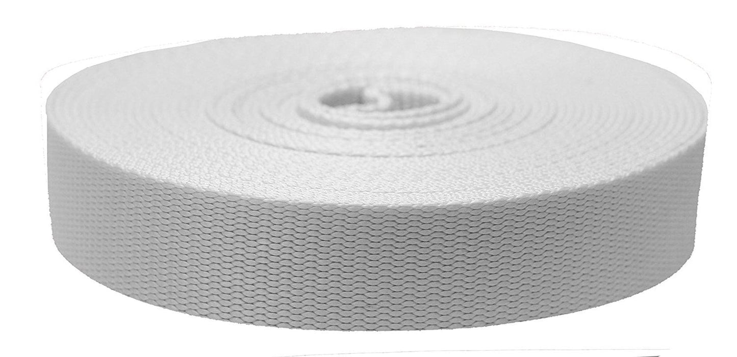 Strapworks 2 Inch X 10 Yard Flat Nylon Webbing Strap, Khaki