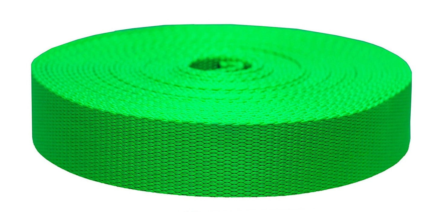 Strapworks 2 Inch X 10 Yard Flat Nylon Webbing Strap, Khaki