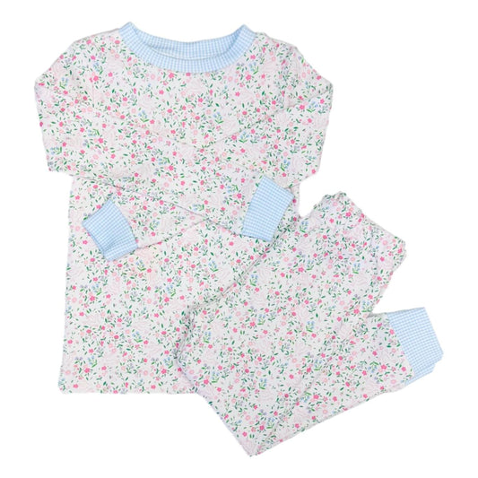 Sweet Pea Pajamas Set - Belle Bunny Floral