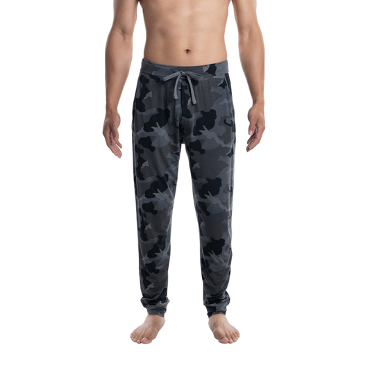 1 Mens Snooze Pants  -  Small / Supersize Camo-Dark Charcoal