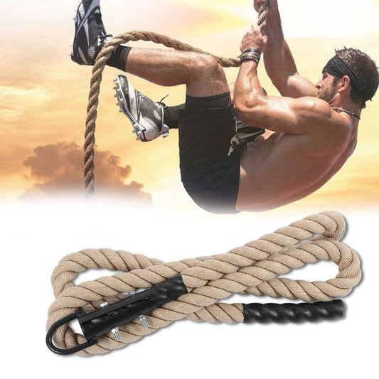 Wchiuoe 38MM Arm Power Training Practicing Rope Equipment for Gym Fitness Climbing 300CM, Fitness Rope