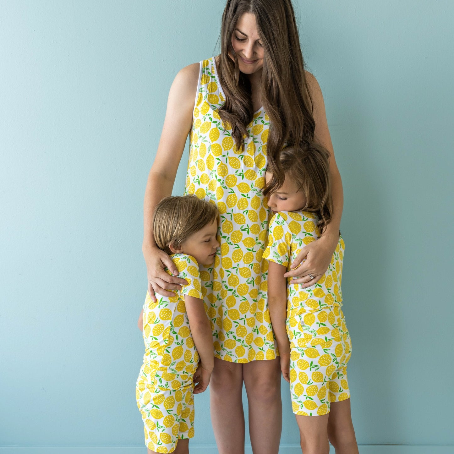 Lemons Women's Bamboo Viscose Sleeveless Nightgown