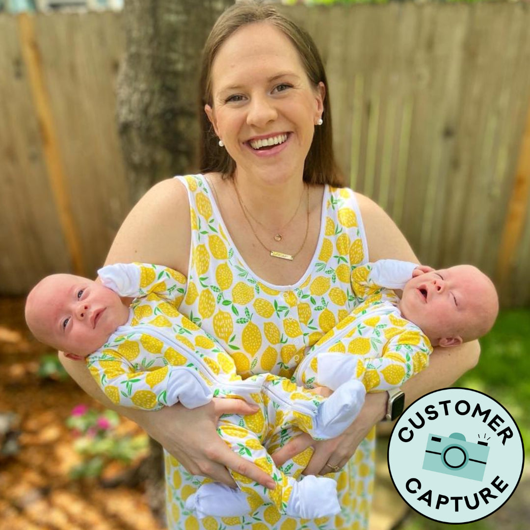 Lemons Women's Bamboo Viscose Sleeveless Nightgown